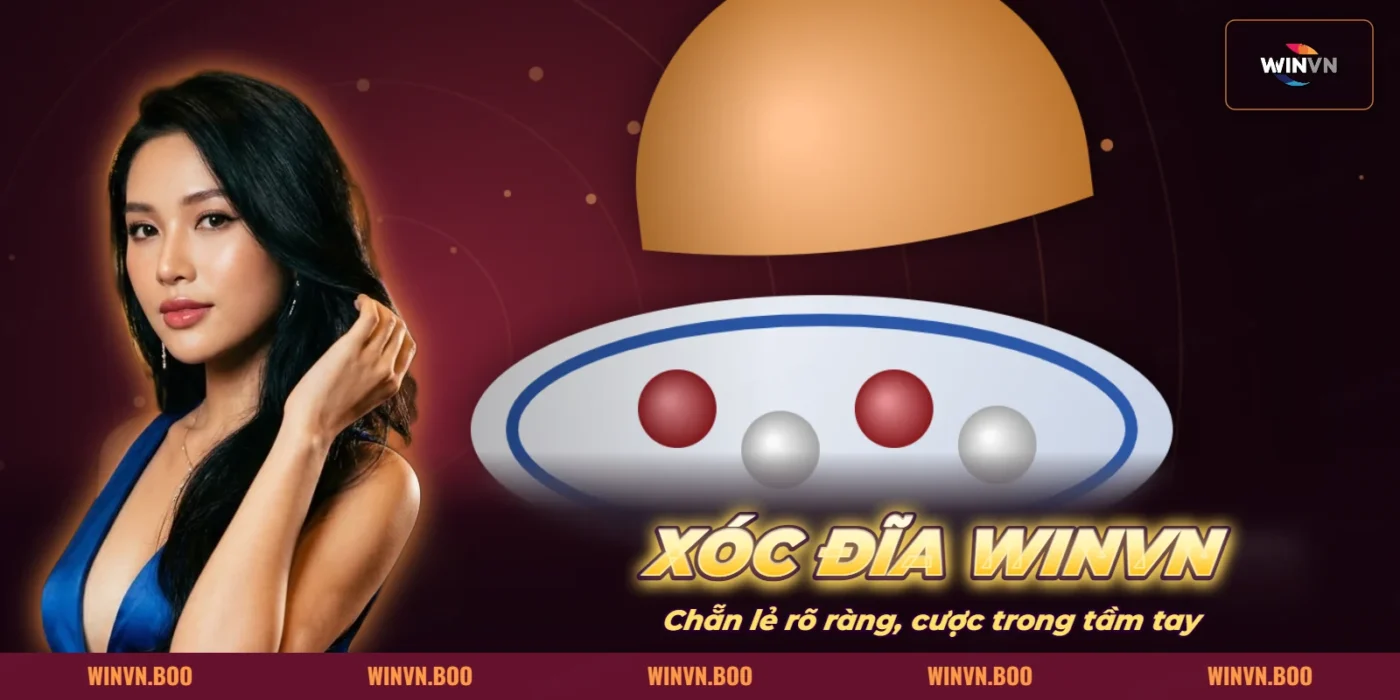 Bàn xóc đĩa và tài xỉu với các ô chẵn lẻ của WINVN Bàn xóc đĩa và tài xỉu với các ô chẵn lẻ của WINVN